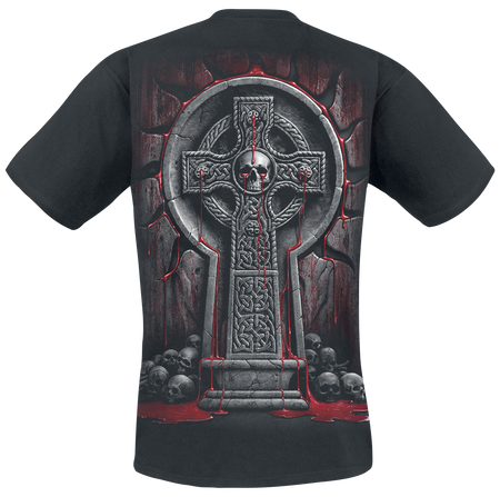 T-Shirt Manches courtes Gothic de Spiral - Bleeding Souls - S à XXL - pour Homme - noir - Spiral - View 2