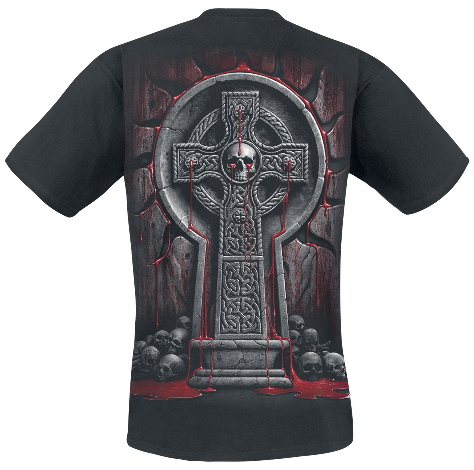 T-Shirt Manches courtes Gothic de Spiral - Bleeding Souls - S à XXL - pour Homme - noir - Spiral - View 2