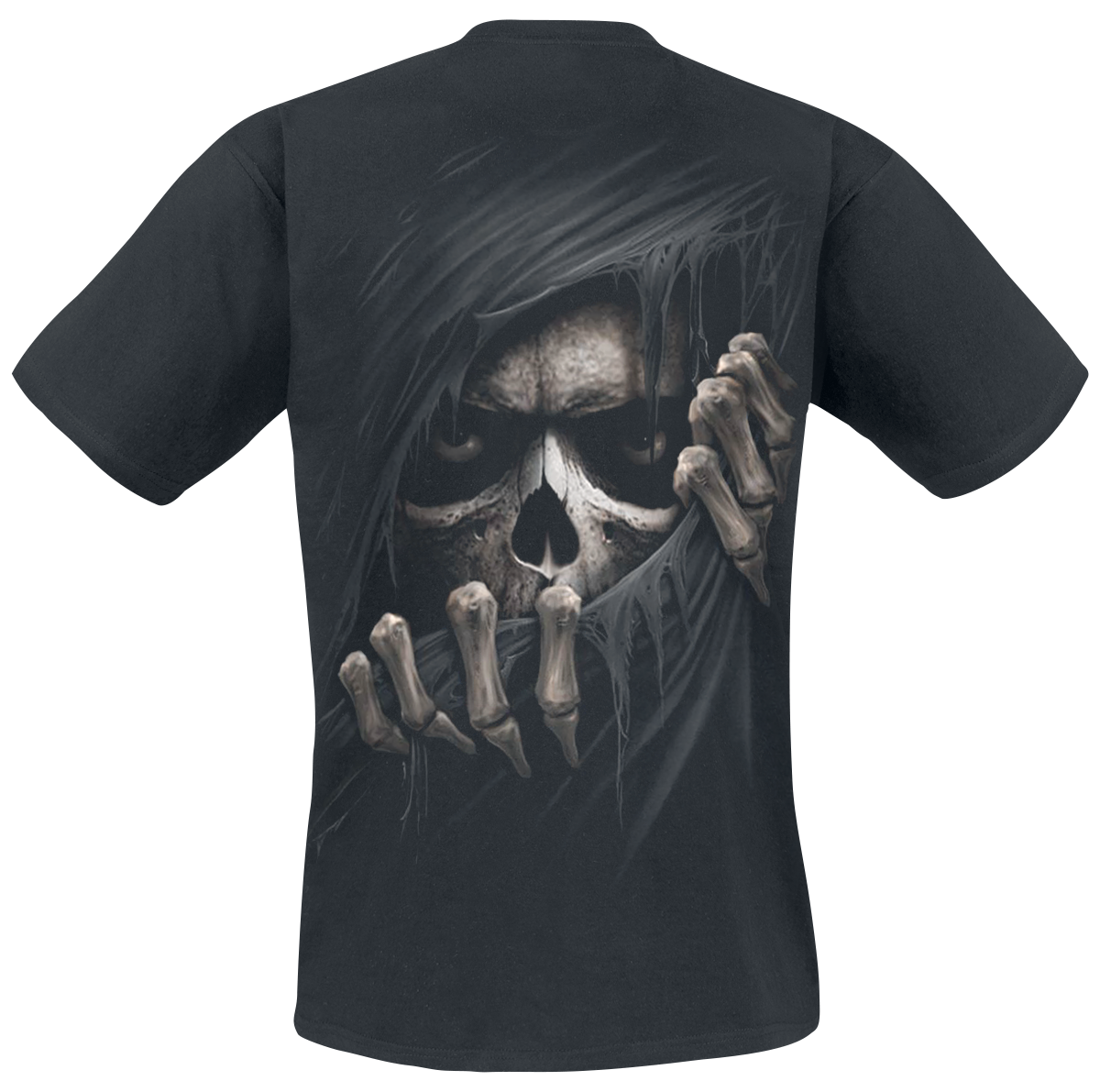 T-Shirt Manches courtes Gothic de Spiral - Sinistre Faucheuse - S à 4XL - pour Homme - noir - Spiral - View 2