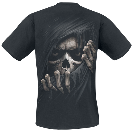 T-Shirt Manches courtes Gothic de Spiral - Sinistre Faucheuse - S à 4XL - pour Homme - noir - Spiral - View 2