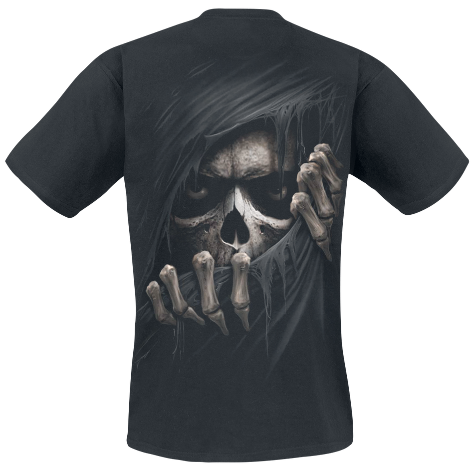 T-Shirt Manches courtes Gothic de Spiral - Sinistre Faucheuse - S à 4XL - pour Homme - noir - Spiral - View 2