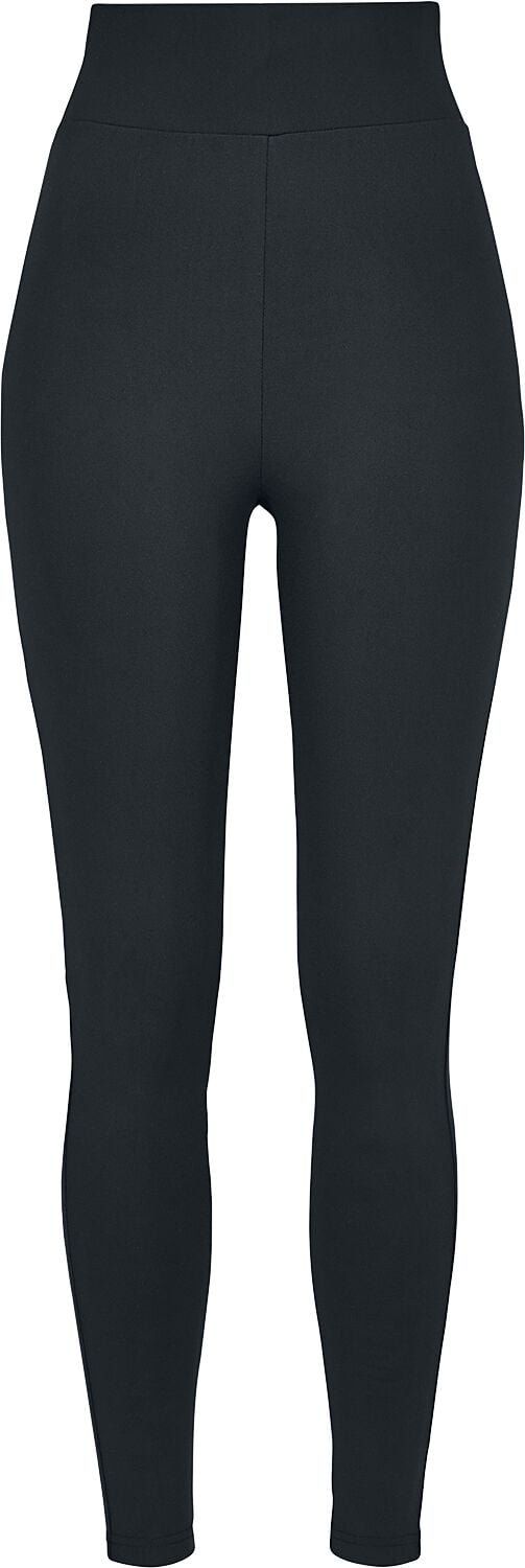 Legging  de Urban Classics - Legging taille haute - XS à 5XL - pour Femme - noir - Urban Classics