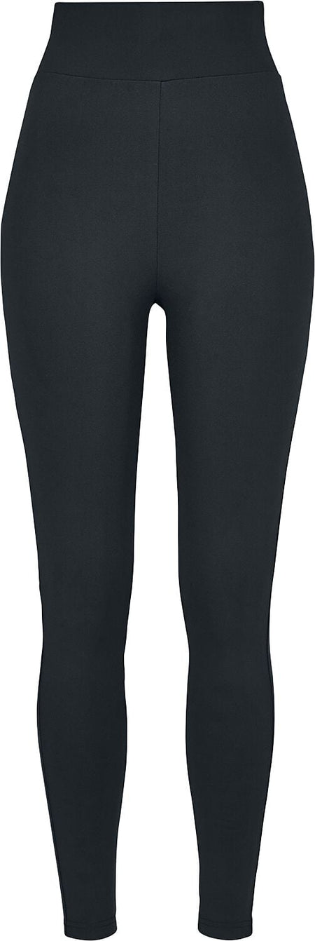 Legging  de Urban Classics - Legging taille haute - XS à 4XL - pour Femme - noir - Urban Classics