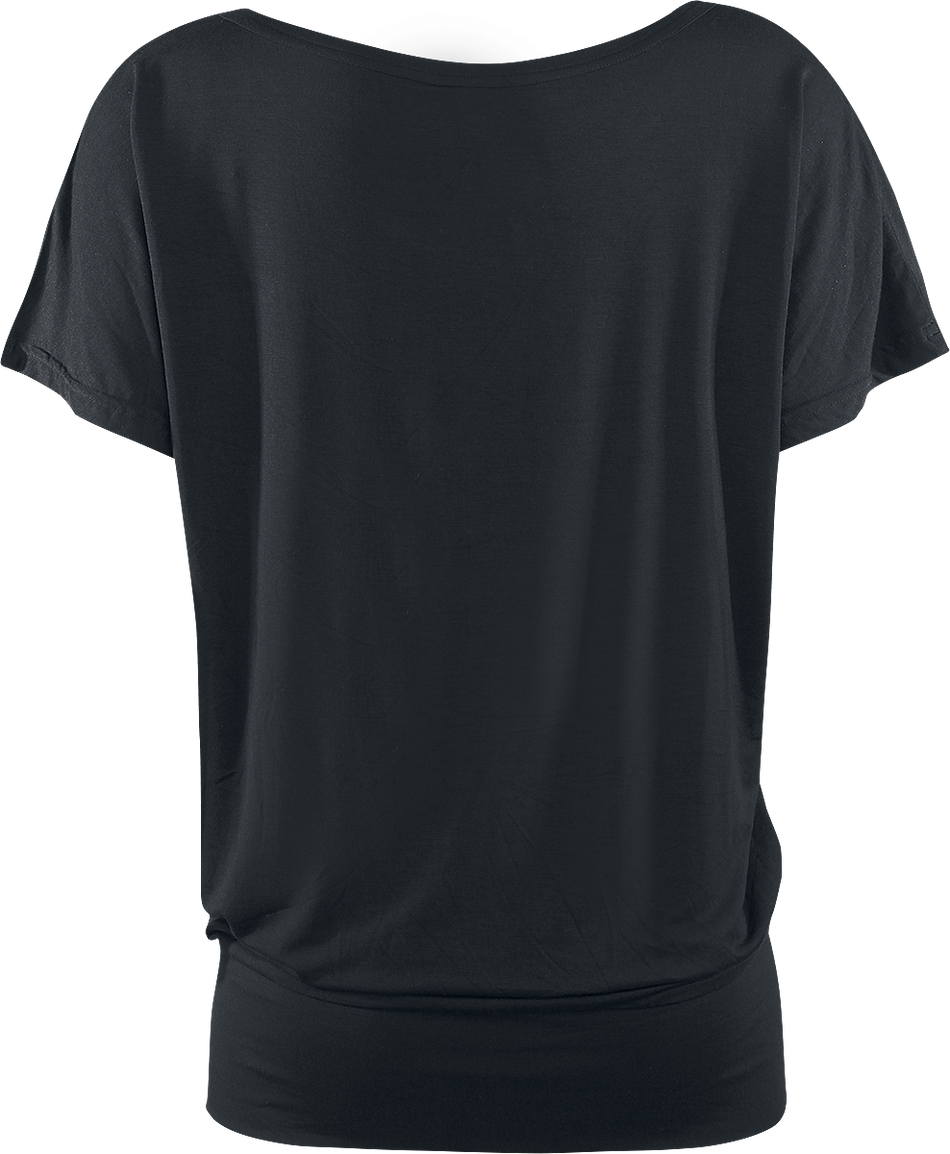 T-Shirt Manches courtes Fun de Be Different! - XS à 5XL - pour Femme - noir - Be Different! - View 2