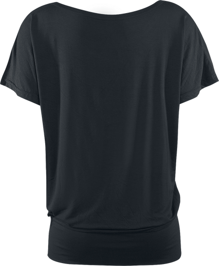 T-Shirt Manches courtes Fun de Be Different! - XS à 5XL - pour Femme - noir - Be Different! - View 2