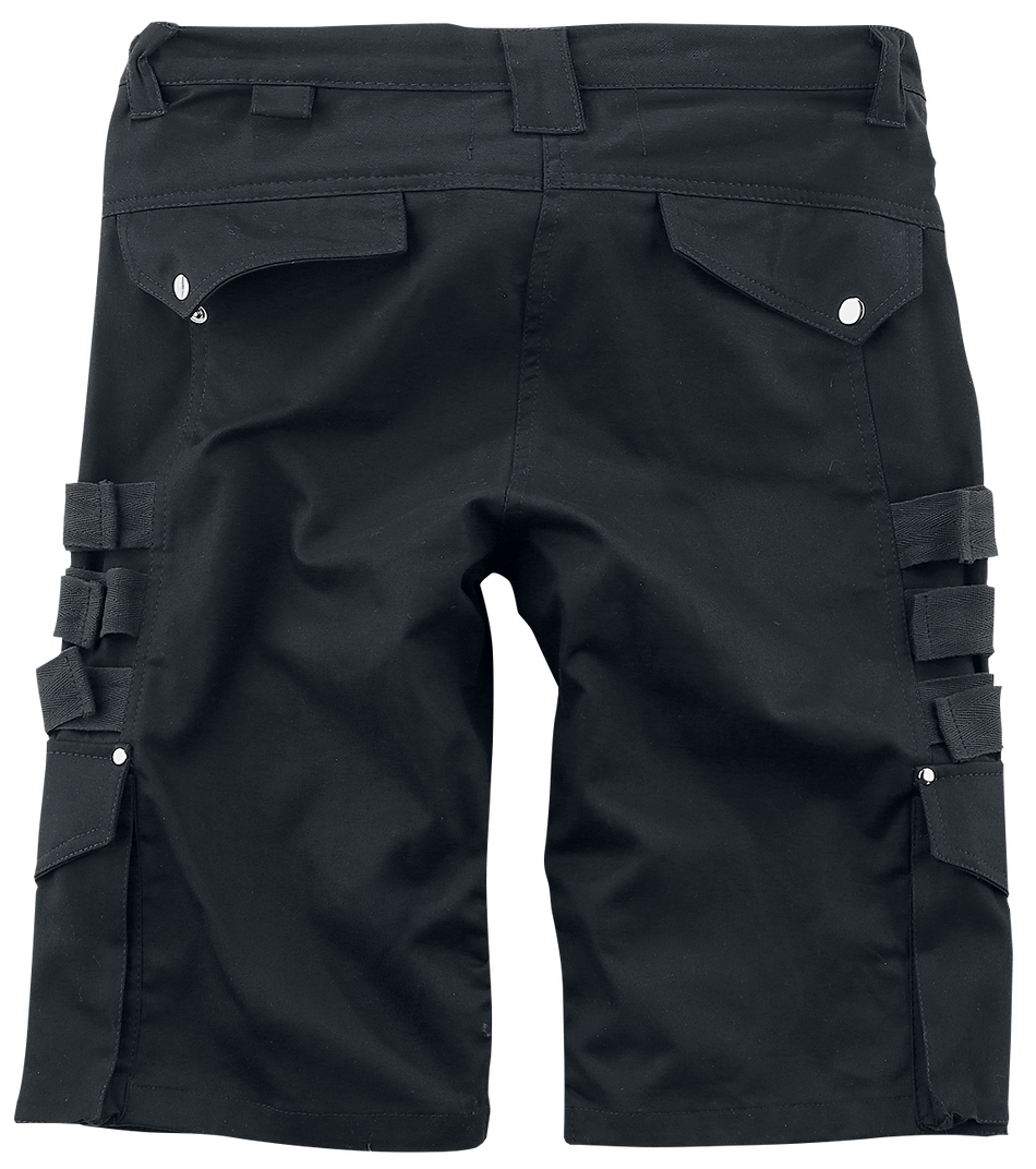 Short Gothic de Heartless - Short Invasion - 30 à 38 - pour Homme - noir - Heartless - View 2