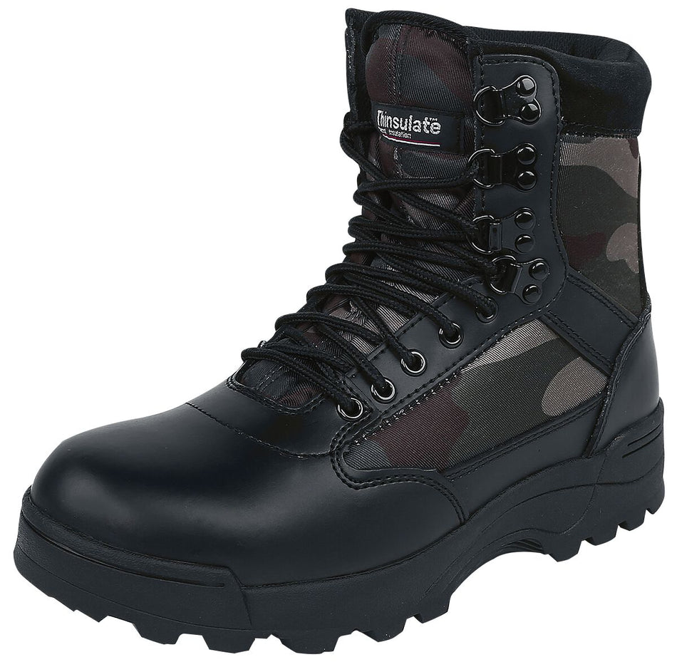 Bottes  de Brandit - Phantom Tactical - EU41 à EU47 - pour Homme - camouflage sombre - Brandit