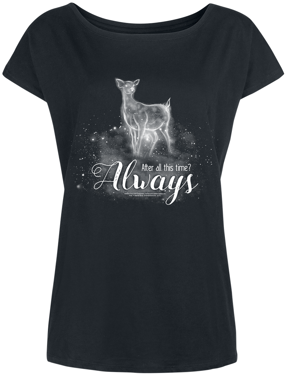 T-Shirt Manches courtes  de Harry Potter - Always - S à XXL - pour Femme - noir - Harry Potter - View 2