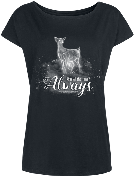 T-Shirt Manches courtes  de Harry Potter - Always - S à XXL - pour Femme - noir - Harry Potter - View 2