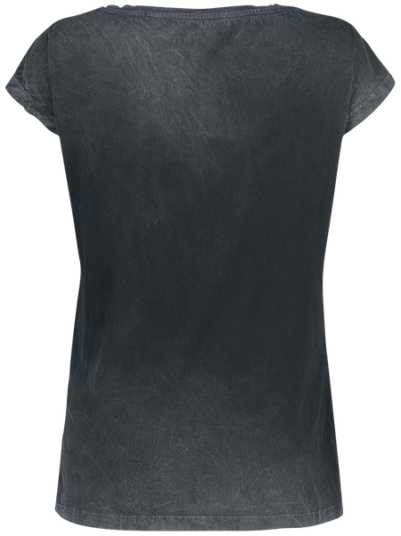 T-Shirt Manches courtes  de Led Zeppelin - Shook Me - L à 4XL - pour Femme - noir/gris - Led Zeppelin - View 2