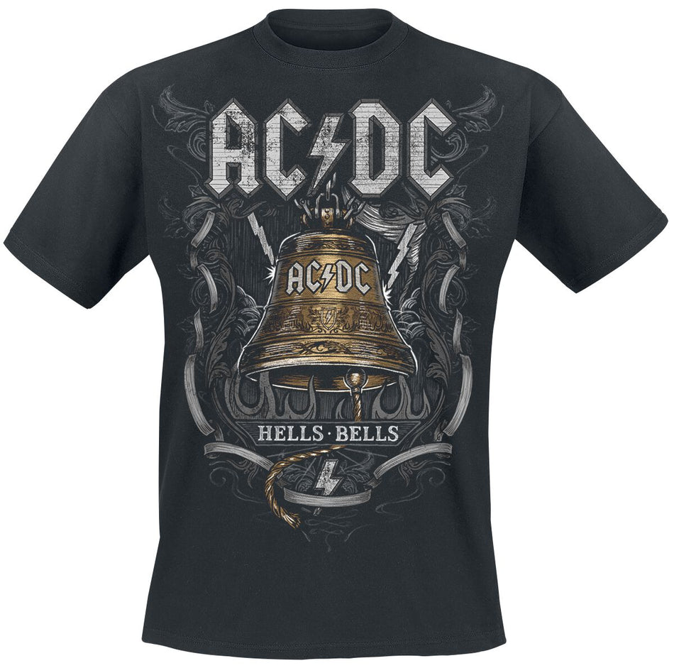 T-Shirt Manches courtes  de AC/DC - Hells Bells - S à 4XL - pour Unisexe - noir - AC/DC