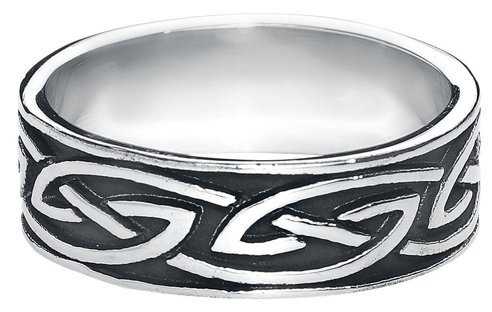 Bague  de etNox - Nœud Celtique - pour Homme - couleur argent - etNox