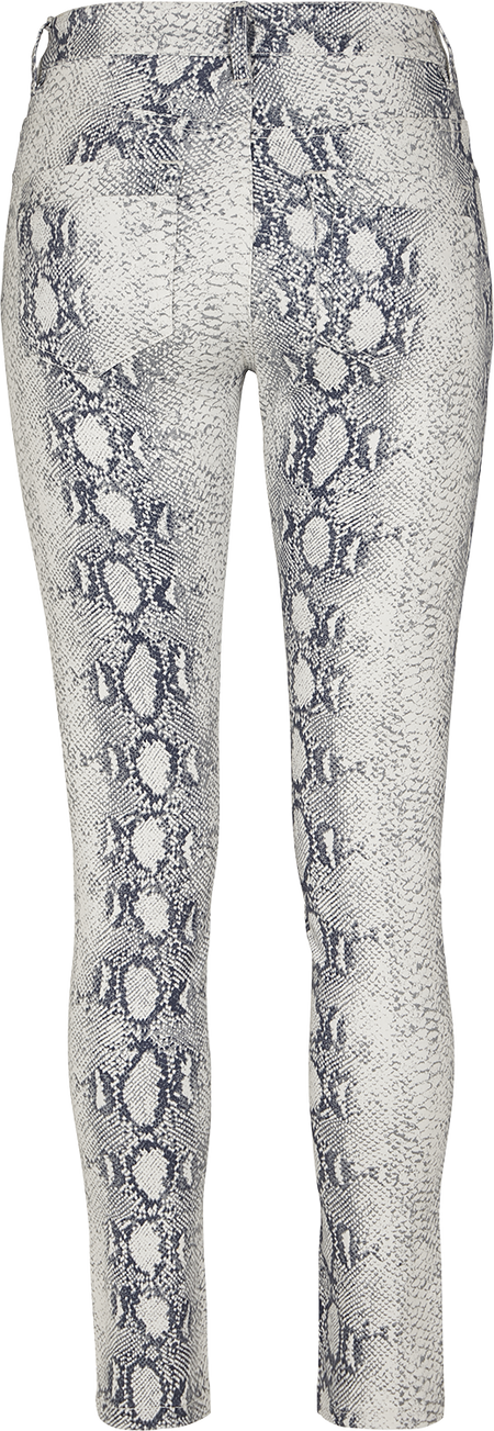 Pantalon en toile  de Urban Classics - Pantalon Skinny Stretch Serpent Femme - XS à XL - pour Femme - blanc cassé/gris - Urban Classics - View 2