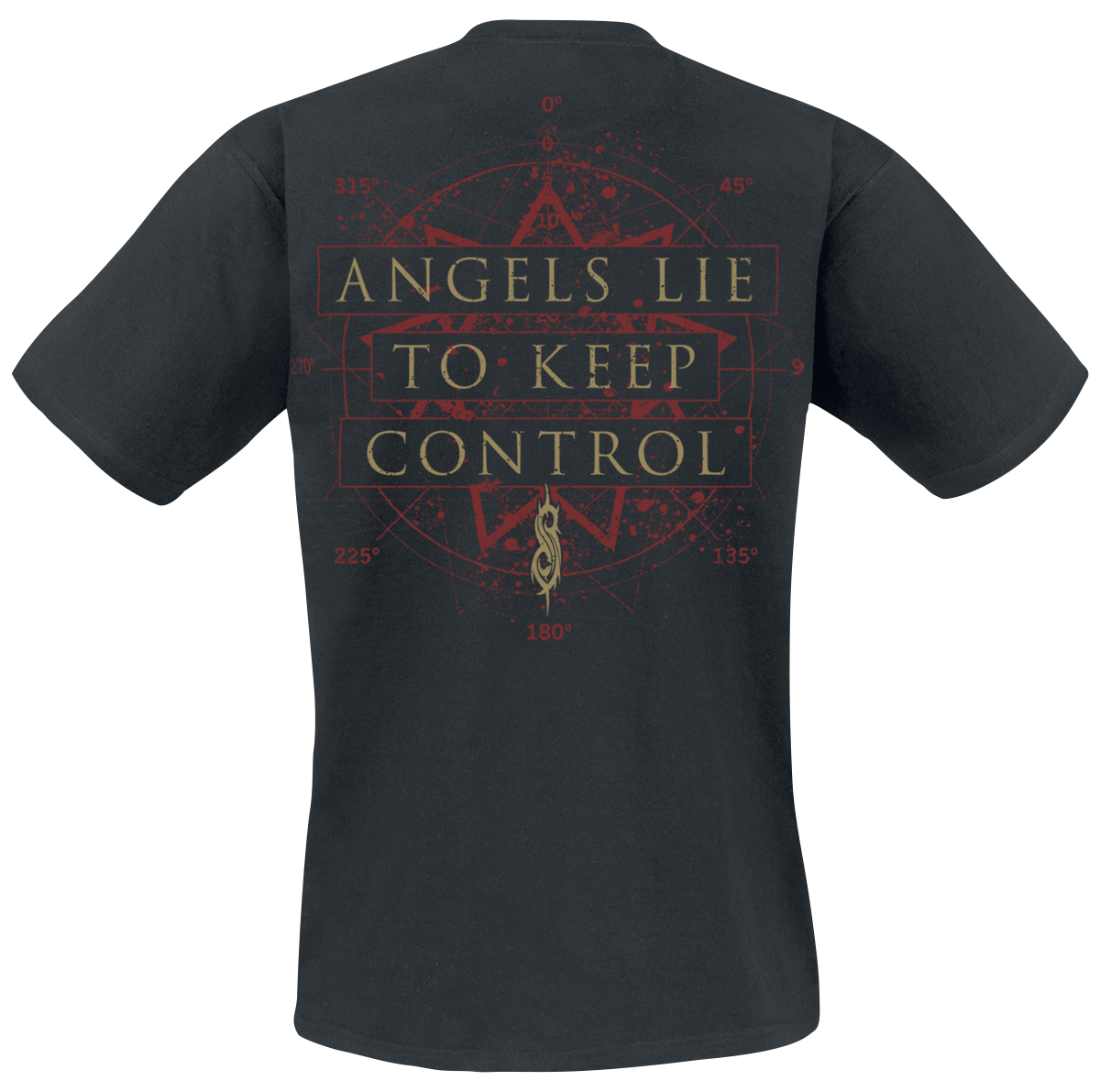 T-Shirt Manches courtes  de Slipknot - Angels Lie - S à 5XL - pour Homme - noir - Slipknot - View 2