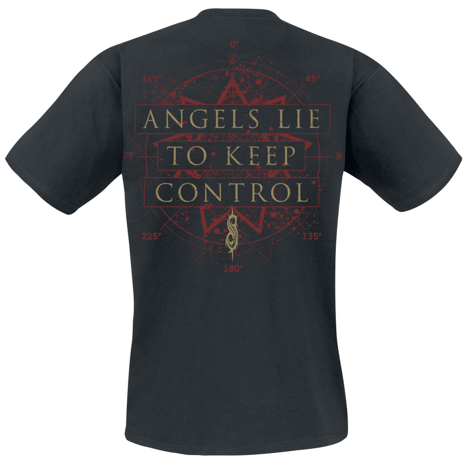 T-Shirt Manches courtes  de Slipknot - Angels Lie - S à 5XL - pour Homme - noir - Slipknot - View 2