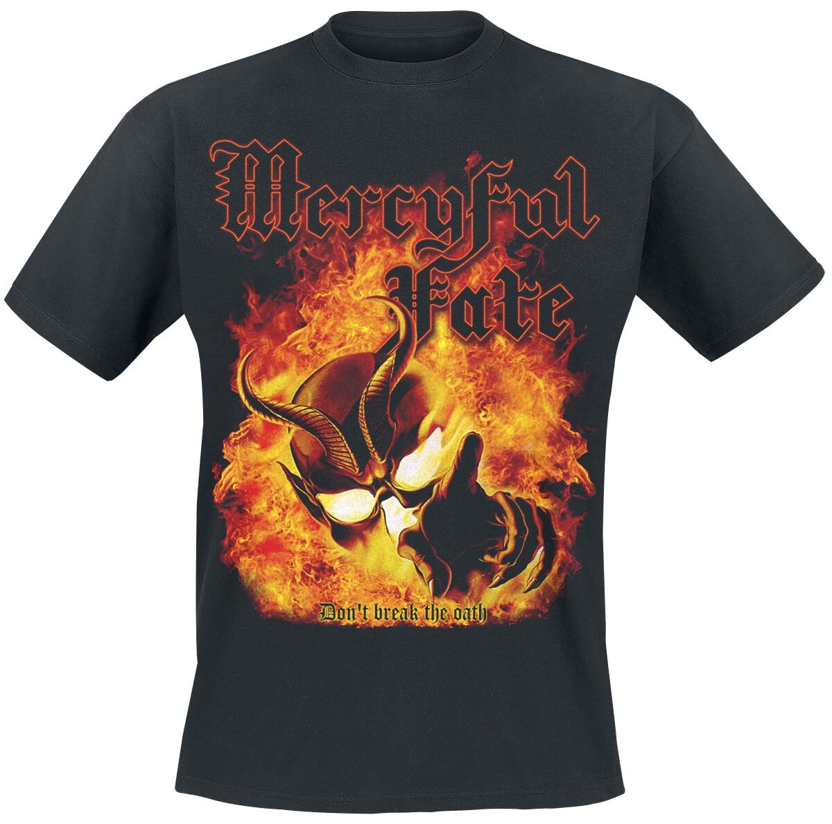 T-Shirt Manches courtes  de Mercyful Fate - Don't Break The Oath - S à XXL - pour Homme - noir - Mercyful Fate