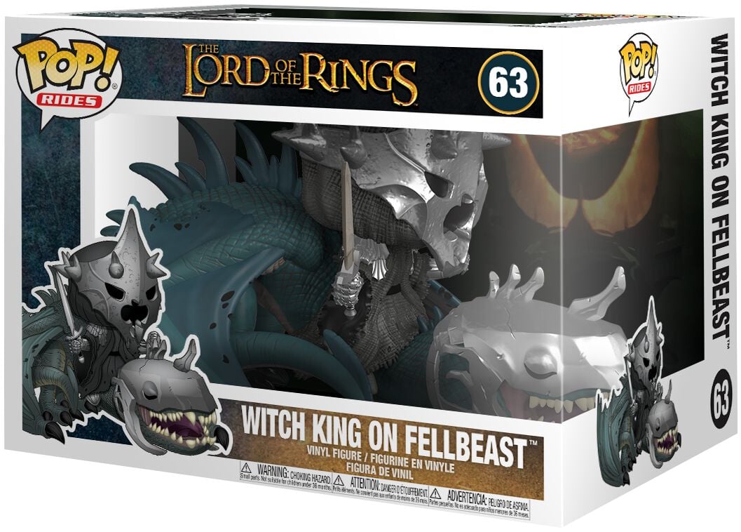 Le Seigneur Des Anneaux - Roi Sorcier sur Fellbeast (Pop! Rides) - Funko Pop! n°63 - Funko Pop! - Funko Shop Europe - Le Seigneur Des Anneaux