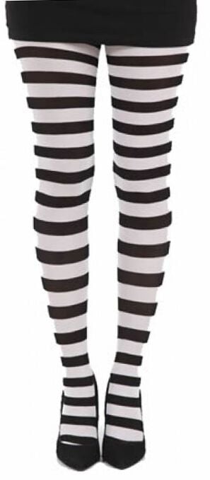 Collant  de Pamela Mann - Collants Rayés - Standard - pour Femme - noir/blanc - Pamela Mann