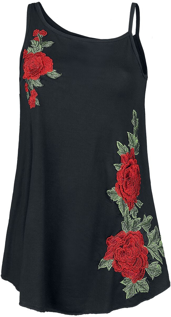 Top  de Innocent - Débardeur Roses Rouges - M à 4XL - pour Femme - noir - innocent