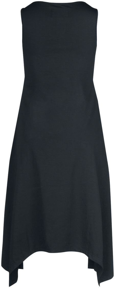 Robe mi-longue Gothic de Vixxsin - Robe Mora - S à 4XL - pour Femme - noir - Vixxsin - View 2