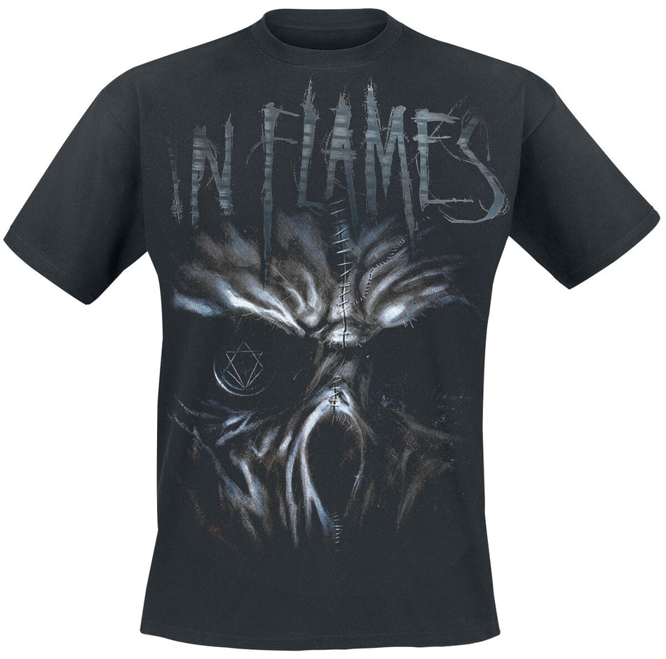T-Shirt Manches courtes  de In Flames - Ghost - S à 3XL - pour Homme - noir - In Flames