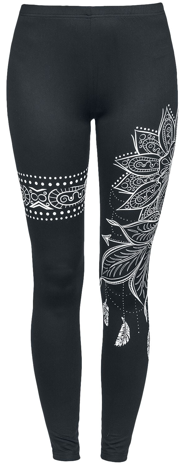 Legging Gothic de Gothicana by EMP - Built For Comfort - S à XXL - pour Femme - noir - Gothicana by EMP