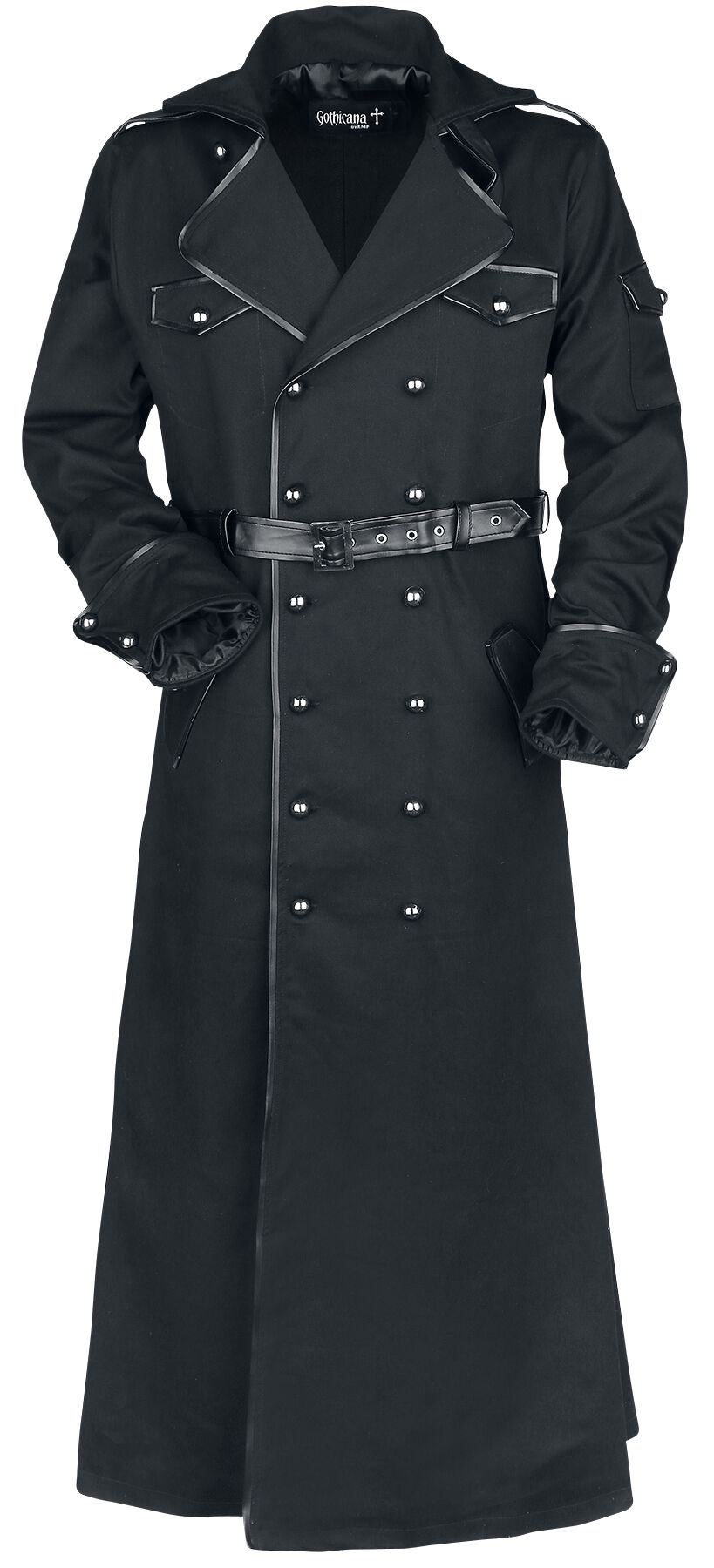 Manteaux Gothic de Gothicana by EMP - Danag - S à XL - pour Homme - noir - Gothicana by EMP