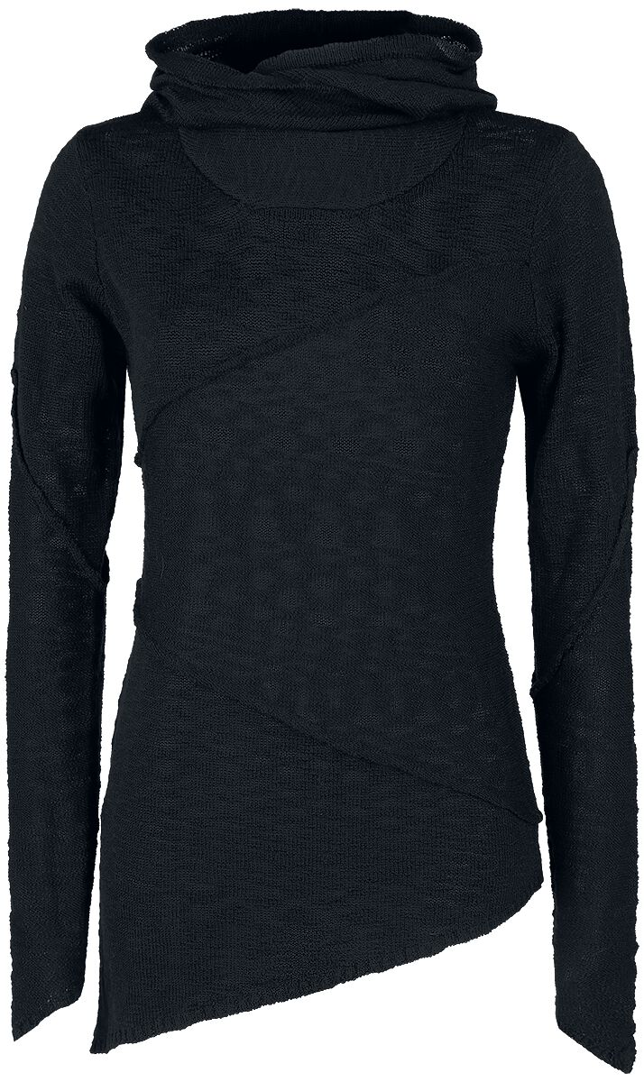 Sweat-shirt à capuche Gothic de Gothicana by EMP - In All Honesty - S à XXL - pour Femme - noir - Gothicana by EMP