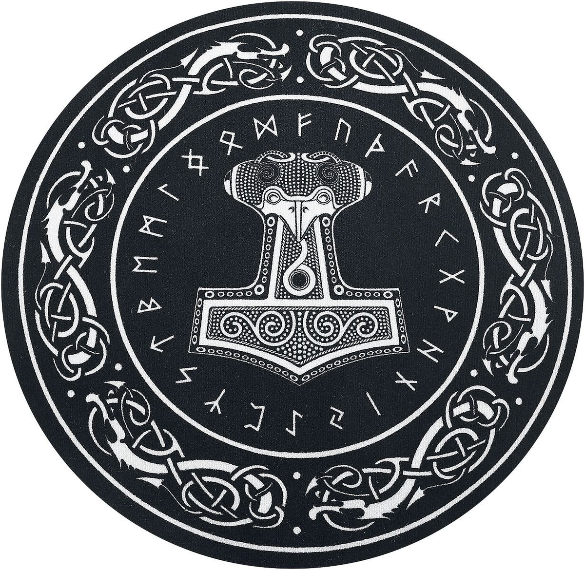 Tapis  de Thor's Hammer - pour Unisexe - noir - Thor's Hammer
