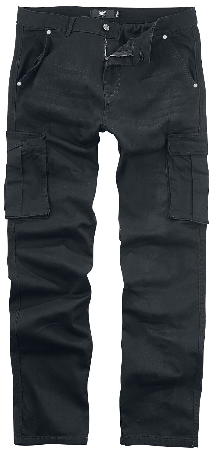 Jean  de Black Premium by EMP - Cargo - W30L32 à W36L34 - pour Homme - noir - Black Premium by EMP