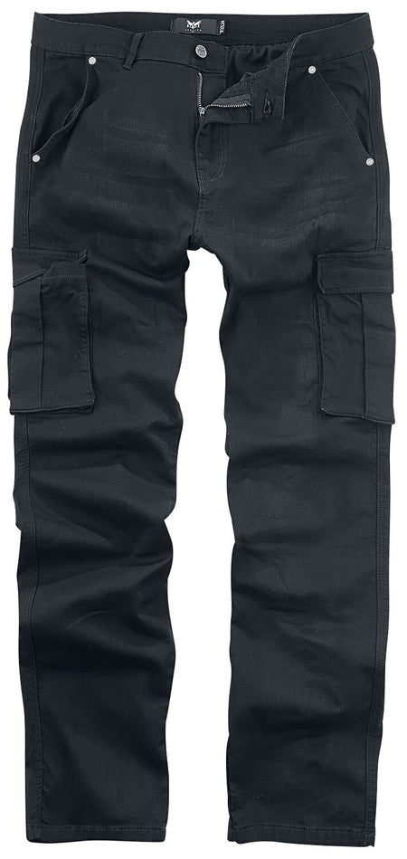 Jean  de Black Premium by EMP - Cargo - W30L32 à W36L34 - pour Homme - noir - Black Premium by EMP