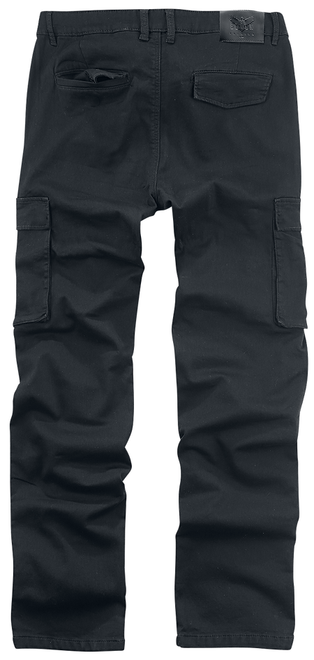 Jean  de Black Premium by EMP - Cargo - W30L32 à W36L34 - pour Homme - noir - Black Premium by EMP - View 2