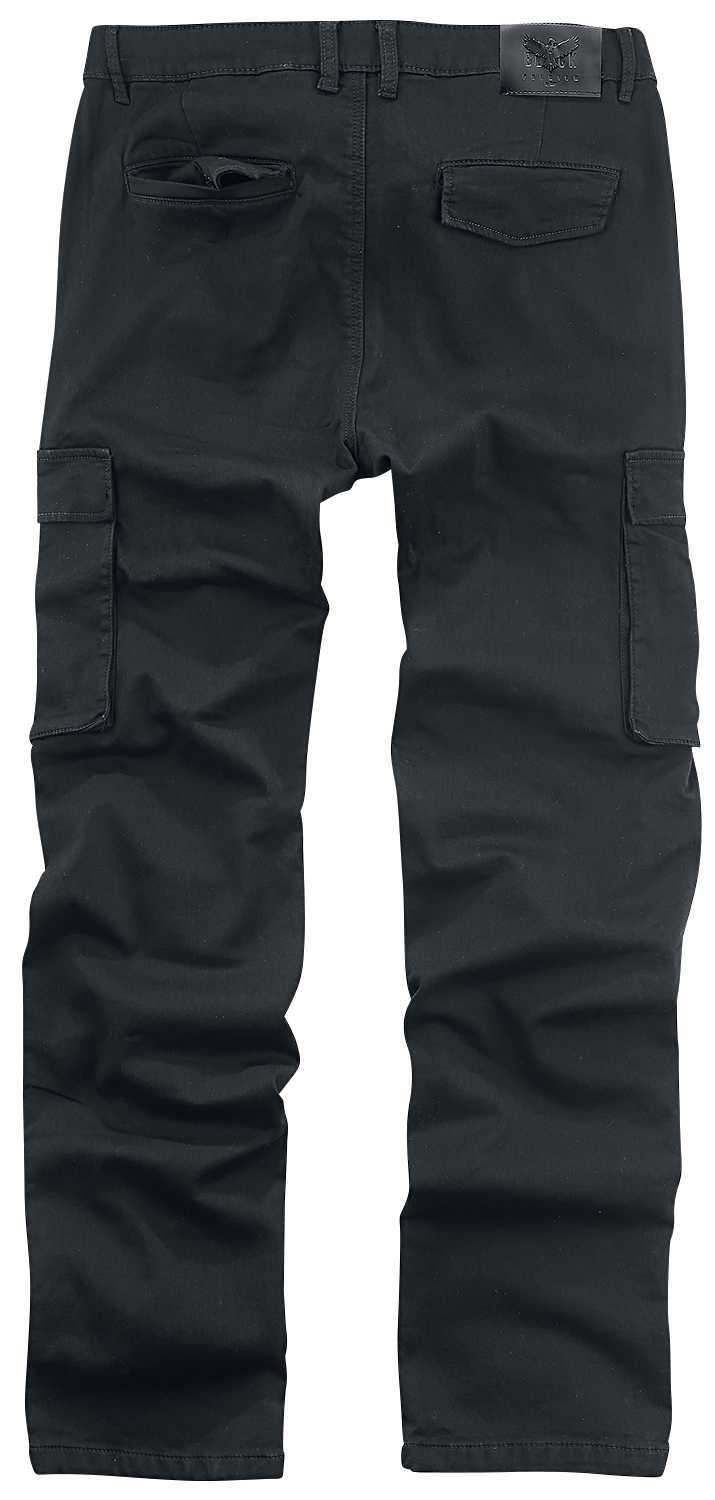 Jean  de Black Premium by EMP - Cargo - W30L32 à W36L34 - pour Homme - noir - Black Premium by EMP - View 2