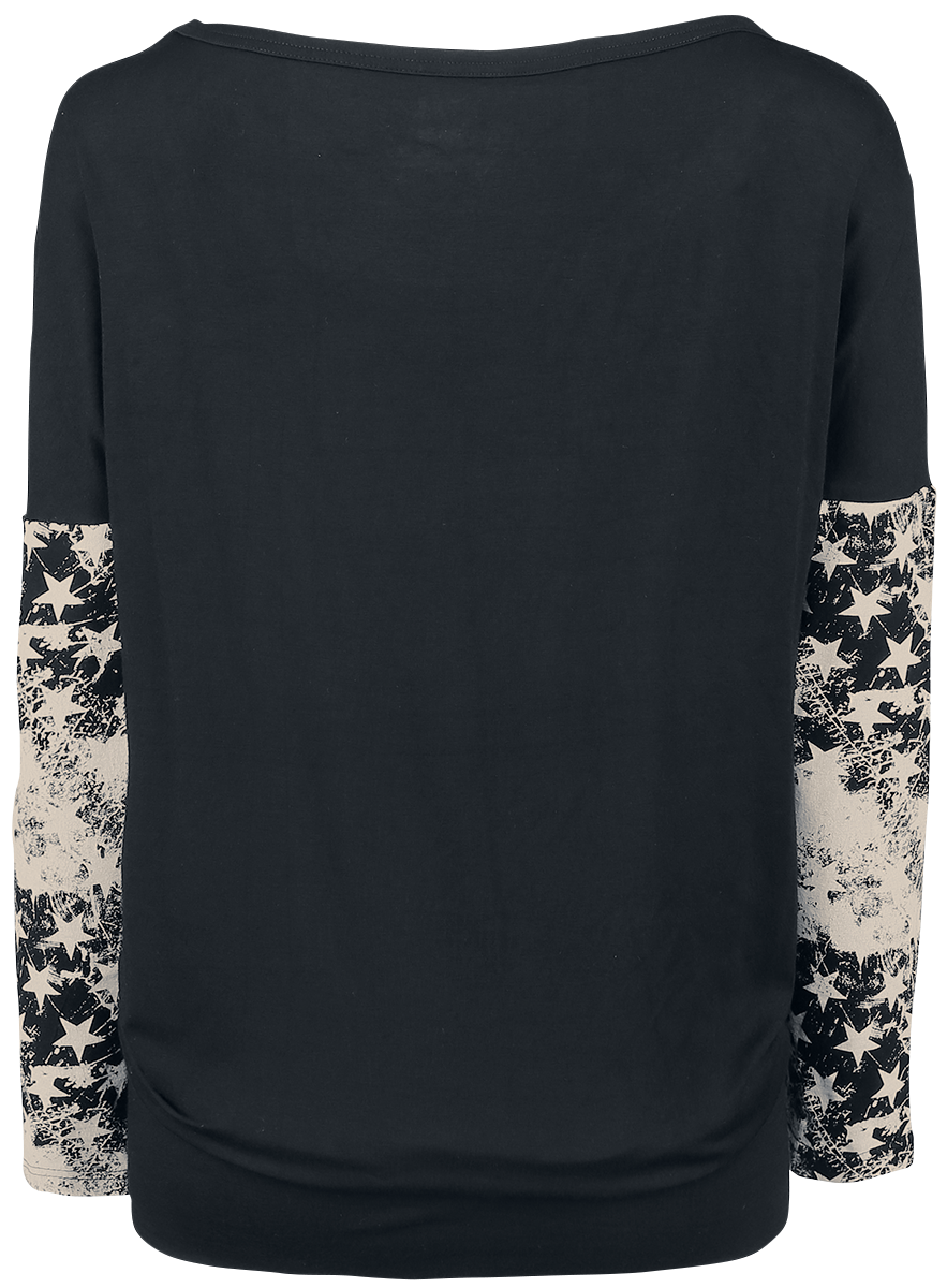 T-shirt manches longues  de RED by EMP - Fast And Loose - S à XXL - pour Femme - noir - RED by EMP - View 2