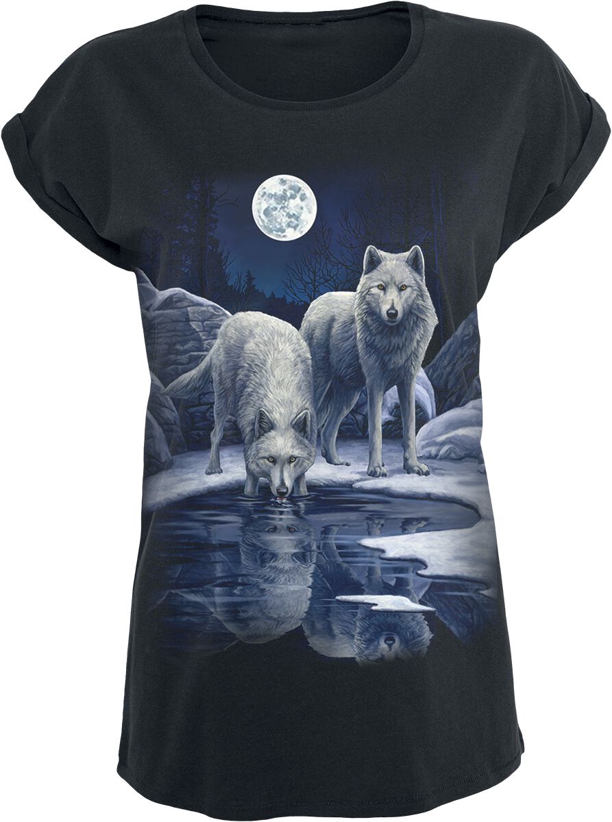 T-Shirt Manches courtes Gothic de Spiral - Guerriers De L'Hiver - S à XL - pour Femme - noir - Spiral