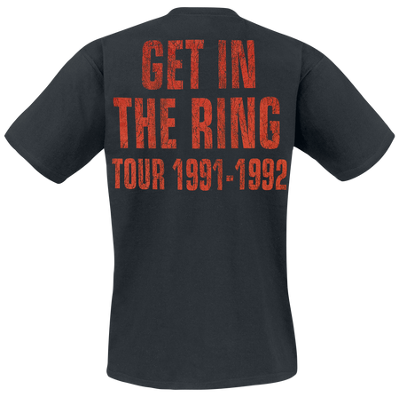 T-Shirt Manches courtes  de Guns N' Roses - Illusion - Get In The Ring - M à XXL - pour Homme - noir - Guns N' Roses - View 2