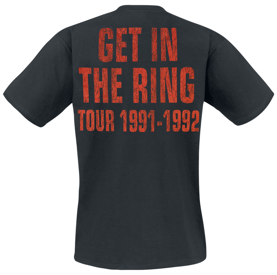T-Shirt Manches courtes  de Guns N' Roses - Illusion - Get In The Ring - M à XXL - pour Homme - noir - Guns N' Roses - View 2