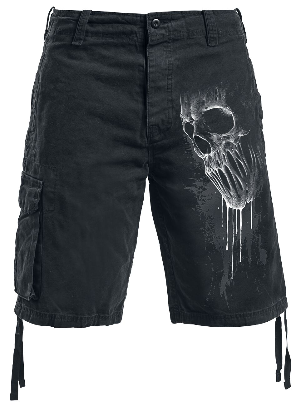 Short  de Spiral - Bat Curse - S à XXL - pour Homme - noir - Spiral