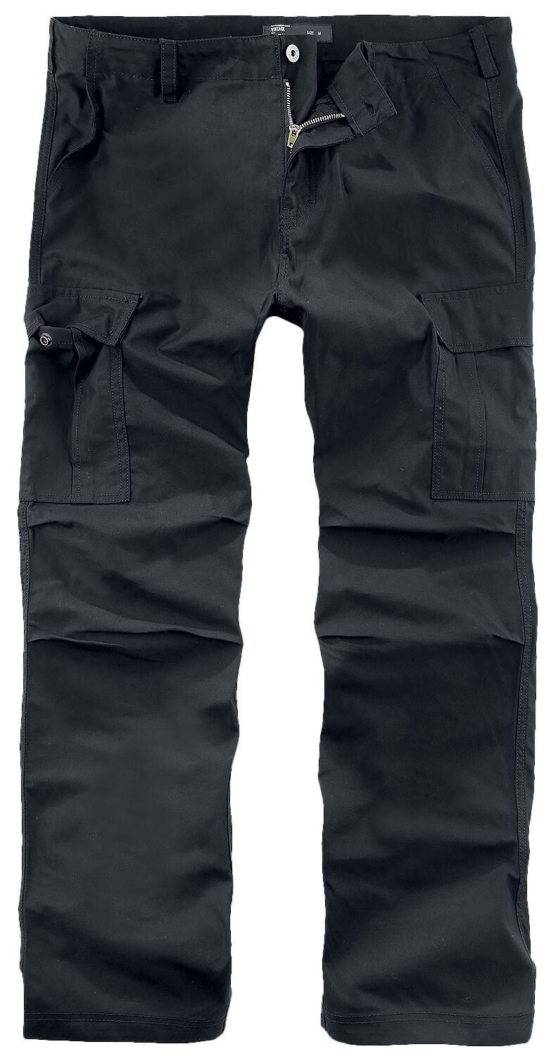 Pantalon Cargo  de Vintage Industries - Pantalon Owen - S à XXL - pour Homme - noir - Vintage Industries