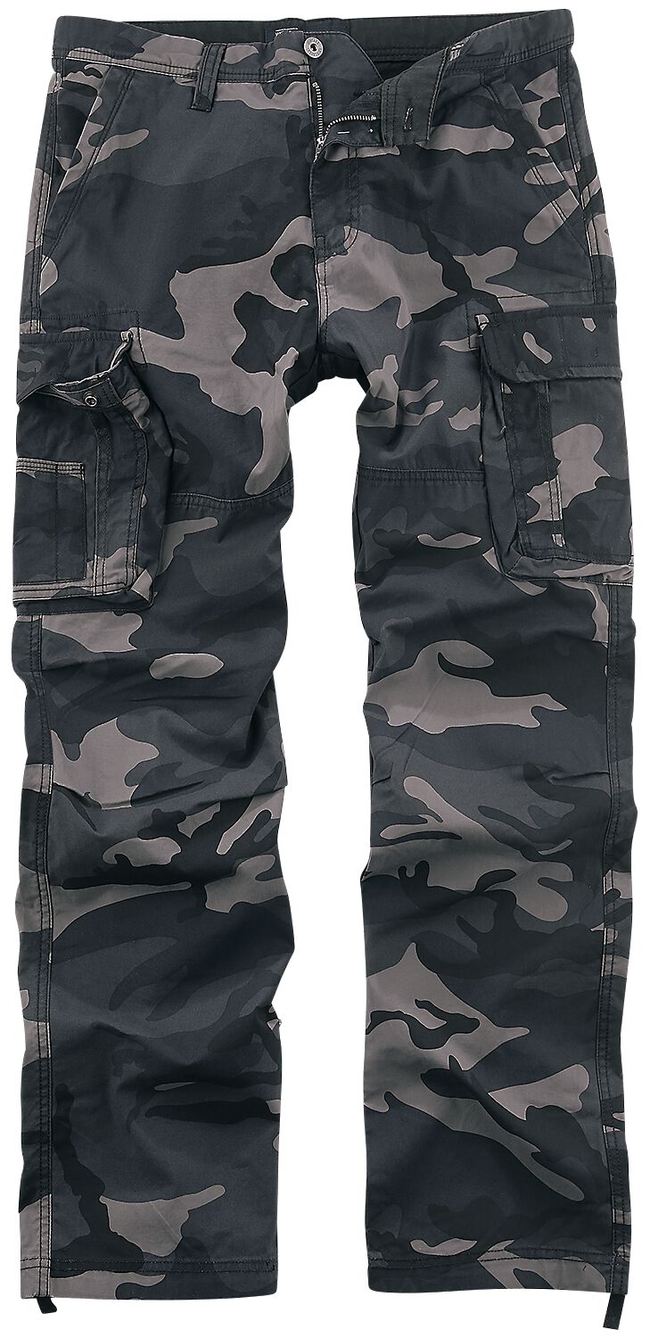 Pantalon Cargo  de Vintage Industries - Pantalon Reef - M à XXL - pour Homme - camouflage sombre - Vintage Industries