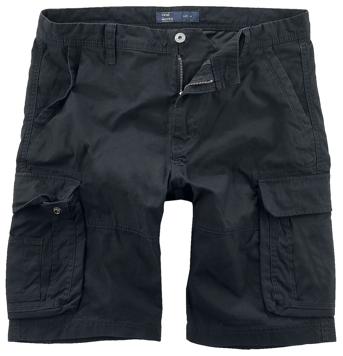 Short  de Vintage Industries - Short Rowing - M à 3XL - pour Homme - noir - Vintage Industries