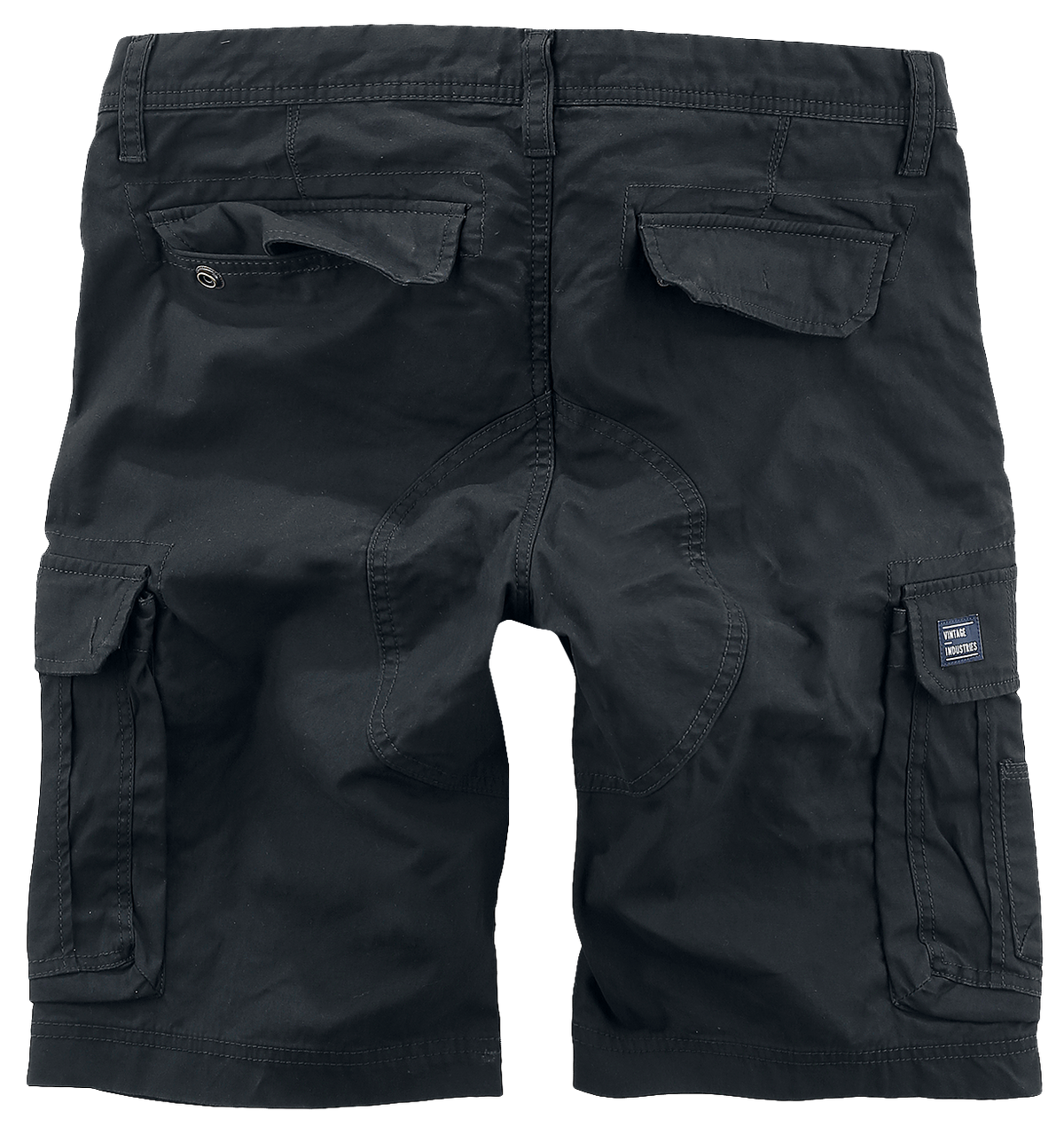 Short  de Vintage Industries - Short Rowing - S à 3XL - pour Homme - noir - Vintage Industries - View 2
