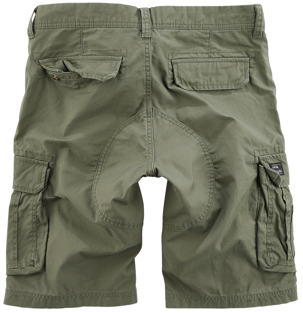Short  de Vintage Industries - Short Rowing - S à 3XL - pour Homme - olive - Vintage Industries - View 2