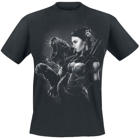 T-Shirt Manches courtes  de Toxic Angel - Blossom - M à 3XL - pour Homme - noir - Toxic Angel