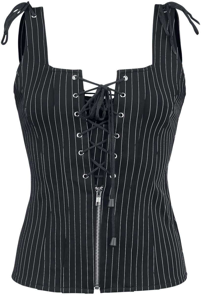 Top Gothic de Gothicana by EMP - Viola - S à XXL - pour Femme - noir - Gothicana by EMP