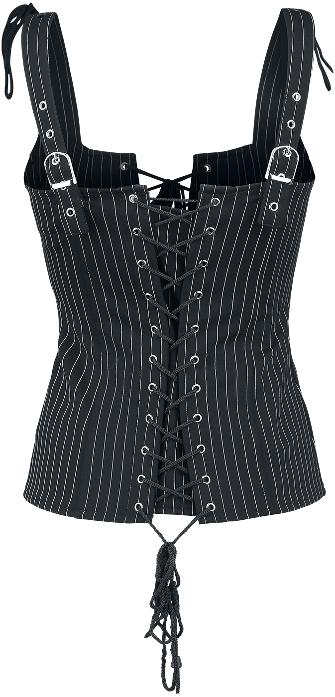 Top Gothic de Gothicana by EMP - Viola - S à XXL - pour Femme - noir - Gothicana by EMP - View 2