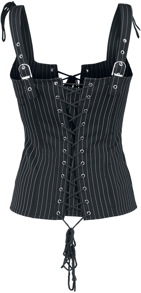 Top Gothic de Gothicana by EMP - Viola - S à XXL - pour Femme - noir - Gothicana by EMP - View 2