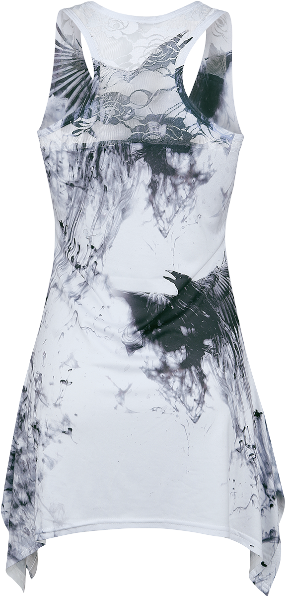 Top Gothic de Innocent - Débardeur Corbeaux - S à 3XL - pour Femme - gris/noir - innocent - View 2