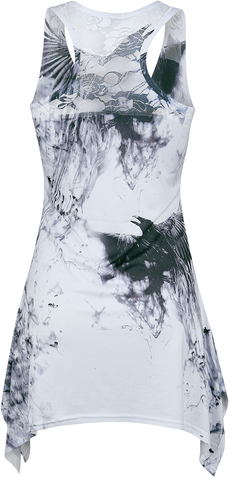 Top Gothic de Innocent - Débardeur Corbeaux - S à 3XL - pour Femme - gris/noir - innocent - View 2