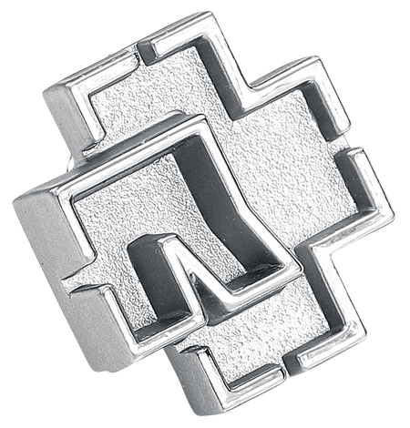 Pin's  de Rammstein - Logo Rammstein - pour Unisexe - couleur argent - Rammstein - View 2
